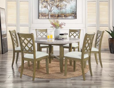 Karsen Dining Room 5Pc Set DN01449 by Acme w/Options