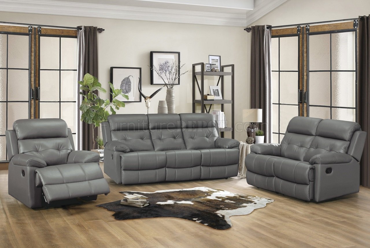 Lambent Motion Sofa 9529DGY in Dark Gray - Homelegance w/Options - Click Image to Close