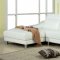 50225 Ohn Sectional Sofa in White Bonded Leather by Acme