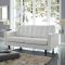 Empress Sofa in White Bonded Leather by Modway w/Options