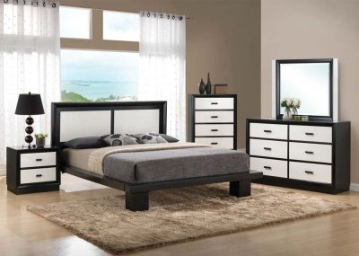 20610 Debora Bedroom in Black & White by Acme w/Options