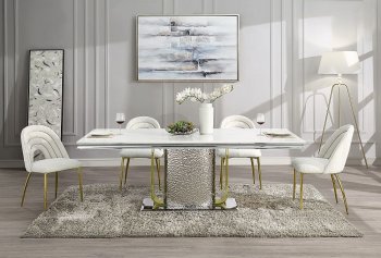 Fadri Dining Table DN01952 by Acme w/Optional Chairs [AMDS-DN01952 Fadri]