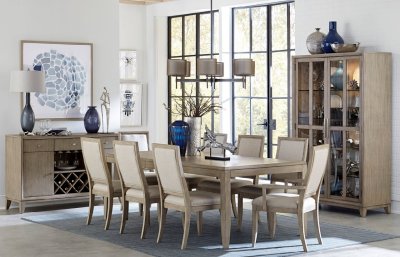McKewen 5Pc Dining Room Set 1820-86 in Light Gray by Homelegance