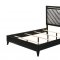 Chelsie 5Pc Bedroom Set 27410 in Black & Gray w/Options