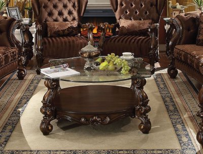 Versaille Coffee Table in Cherry 82080 by Acme