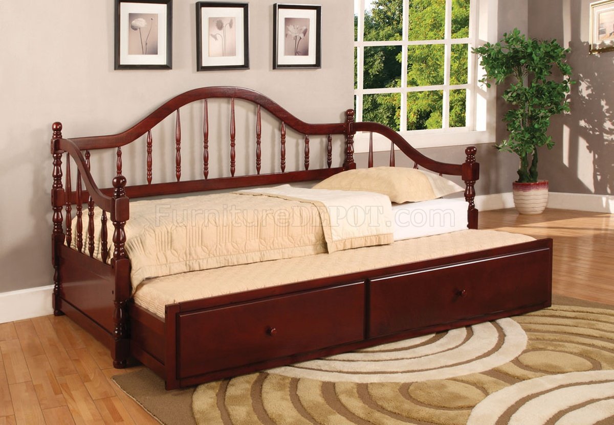 CM1601CH Hamburg Daybed in Cherry w/Optional Trundle - Click Image to Close