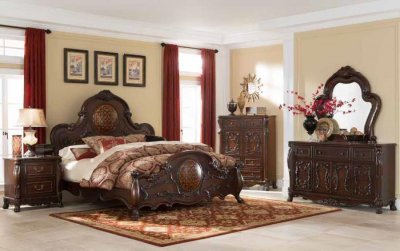 Abigail 204450 Bedroom in Cherry by Coaster w/Options