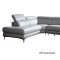 Axel Power Motion Sectional Sofa in Gray by Beverly Hills