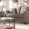 Salizar Sofa & Loveseat Grey Fabric by Coaster 506021 w/Options