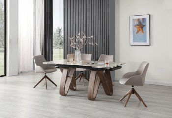 9086 Dining Table by ESF w/Optional 1327 Chairs [EFDS-9086-1327]