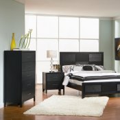 Grove 201651 5Pc Bedroom Set in Black by Coaster w/Options