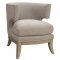 902560 Accent Chair in Grey Chenille Fabric by Coaster