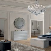 Leonor Bedroom by ESF w/Storage Bed in Blue & Options