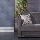 Valerie Diego Gray Loveseat Bed in Fabric by Istikbal