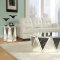 Noor Coffee Table 82775 in Mirror by Acme w/Options