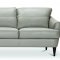 Helena Sofa 54575 in Pearl Gray Leather by MI Piace w/Options