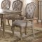 Chelmsford 66050 Dining Table in Antique Taupe by Acme w/Options