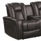 Delangelo Power Motion Sofa 602301P - Black by Coaster w/Options