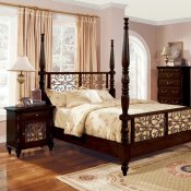 Traditional Style Bedroom with Posts