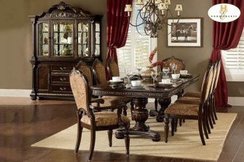 Russian Hill 1808-112 Dining Table by Homelegance w/Options [HEDS-1808-112 Russian Hill]