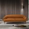 Leonia Sofa LV00937 in Cognac Leather by Mi Piace w/Options