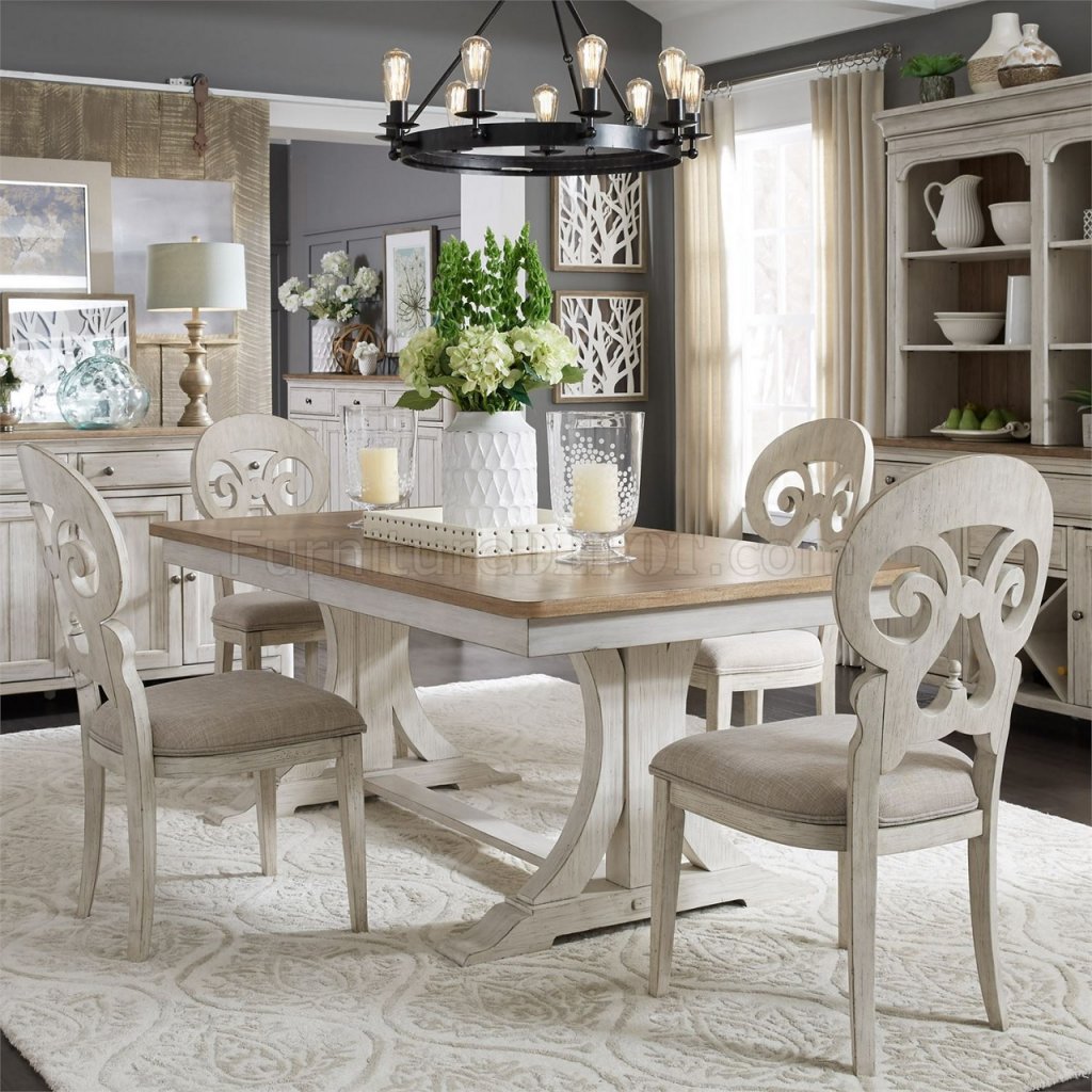 Farmhouse Reimagined 7Pc Dining Set 652-DR-TRS by Liberty