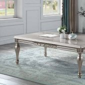 Pelumi Coffee Table LV01115 in Platinum by Acme w/Options