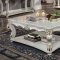 Vendome Coffee Table LV01526 in Antique Pearl by Acme w/Options