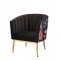 Colla Accent Chair 59817 in Black Velvet by Acme