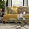 Viscontti SM2201 Sofa in Gold Tone Fabric w/Options