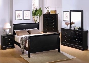 Louis Philippe 201071 Bedroom Set by Coaster w/Options [CRBS-201071 Louis Philippe]