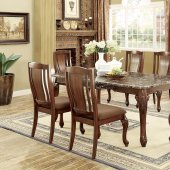 Johannesburg I CM3873 Dining Table in Brown Cherry w/Options