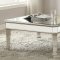 703938 Coffee Table 3Pc Set in Silver Tone by Coaster