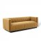 Conjure Sofa in Cognac Velvet Fabric by Modway w/Options