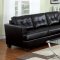 Black, White or Red Bonded Leather Living Room Sofa w/Options