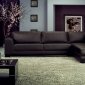 SF6573 Sectional Sofa in Brown Full Leather by At Home USA