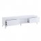 Raceloma TV Stand 91995 in White by Acme w/LED