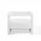 Range Accent Chair in White Velvet by Modway