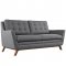 Beguile EEI-1800 Sofa in Gray Fabric by Modway w/Options