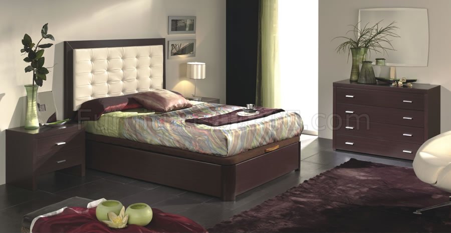 Alicante Wenge Bedroom by ESF w/Optional Casegoods - Click Image to Close