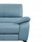 2934 Power Reclining Sofa in Blue Half Leather by ESF w/Options