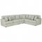Playwrite Sectional Sofa 27304 in Gray Fabric by Ashley