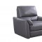 S557 Power Motion Sofa Gray Leather by Beverly Hills w/Options