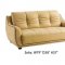2088 Sofa in Beige Half Leather by ESF w/Options