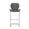 D1446BS Barstool Set of 4 in Gray PU by Global