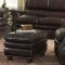 Leather Italia Burgundy Bridgeport Sofa & Loveseat Set w/Options