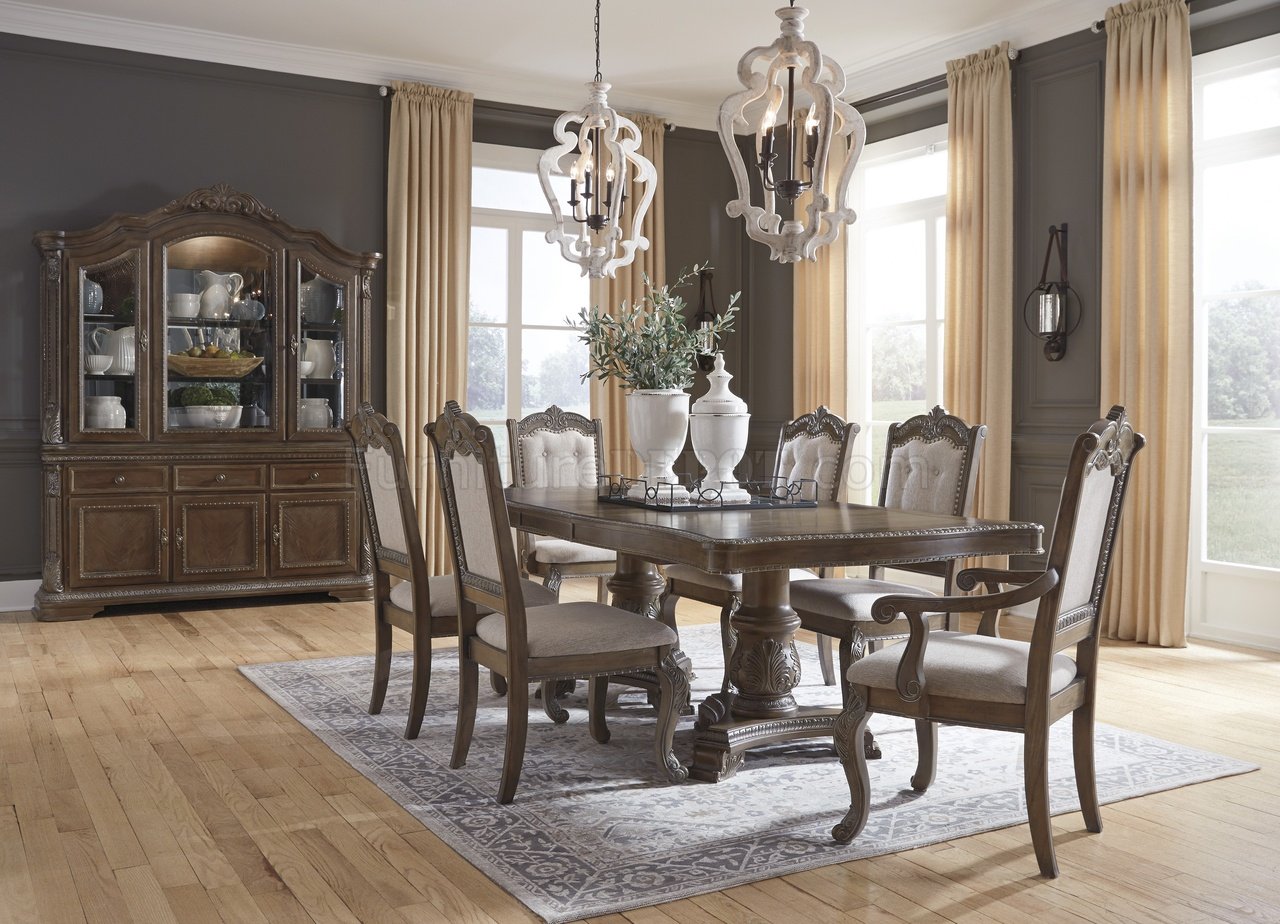 Charmond Dining Table D803 Brown By Ashley Furniture W Options