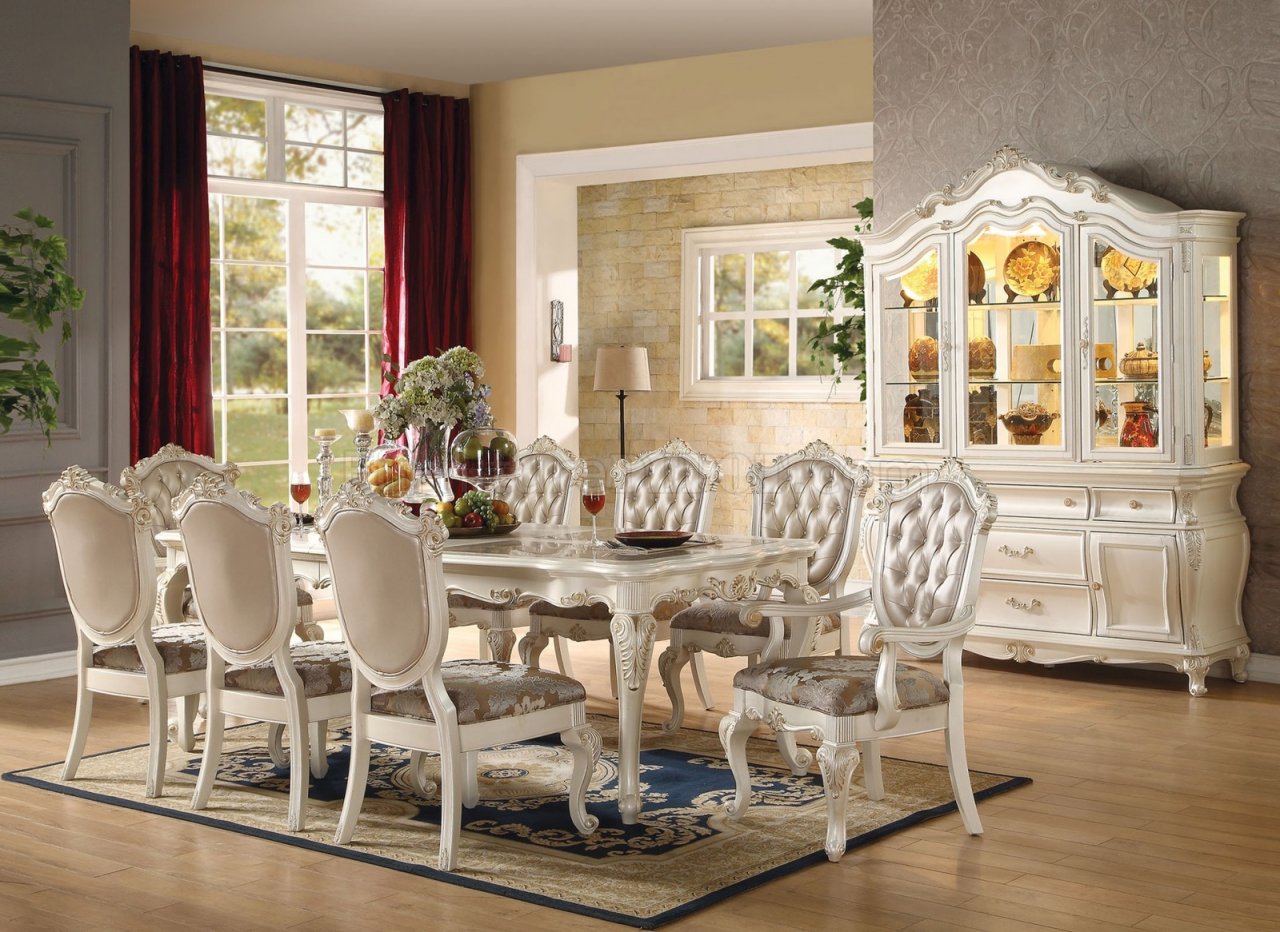 Chantelle 63540 Dining Room 7Pc Set by Acme w/Options - Click Image to Close