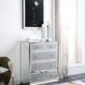 Rekha Console Table 97637 in Mirror by Acme