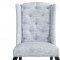 D2106DC Dining Chair Set of 4 in Light Gray Fabric by Global